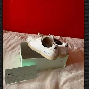 Off white sneakers “blue collar” collection
